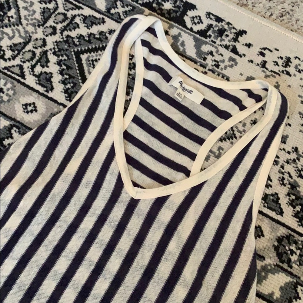 Madewell stripped summer top